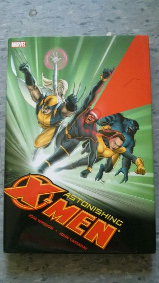The Astonishing X - Men Vol 1 – By Whedon - Marvel - Ohc – Hardcover – Rare - Oop