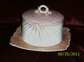 Vintage/antique China 3 - Piece Cheese Box Marked & Numbered Vg/vg,