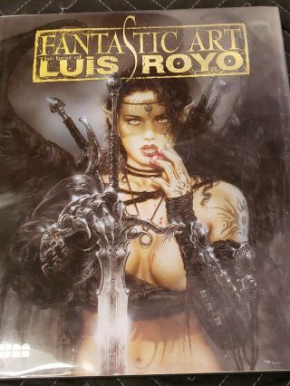 Rare,  Fantastic Art The Best If Luis Royo Hard Cover 2004