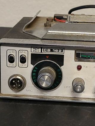 Vintage Pace 23 Channel CB Radio Model 162 Rare Unit 2