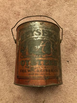 Rare Antique Gallon Heyser 