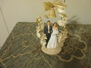 Vintage Wedding Cake Topper 1950 