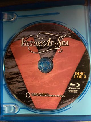Victory at Sea Mega rare Blu - ray 26 episodes 3 Discs in Absolute. 2
