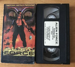 Alien Force Vhs Sov Horror Action Wildcat Entertainment Ron Ford Cult Rare Uncit