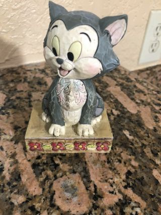 Rare Disney Showcase Enesco Buono Figaro Figurine Jim Shore Pinocchio 4007212 2
