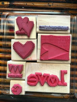 Stampin ' Up SM WOOD Mount stamp sets RARE & Retired YOU CHOOSE A - W 3