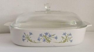 Rare Corning Ware Blue Dusk A - 10 - B Casserole 2.  5 L 1994 With Lid