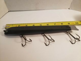 Vintage Wood 9 " Suick Musky Fishing Lure In Vg See Pictures