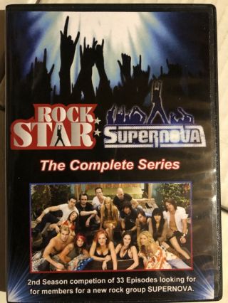 Rockstar Supernova - Complete Series Rare Dvd 6 - Disc Set 2006