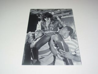 Kiss 8x12 Photo Eric Carr Candid Rare I Video Shoot The Elder Album 1981 1