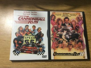 Cannonball Run / Cannonball Run 2 (2 Dvd) Rare Snapcase