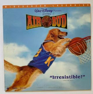 Air Bud Golden Receiver Laserdisc Ultra Rare 1998 Late Release Disney Children’s