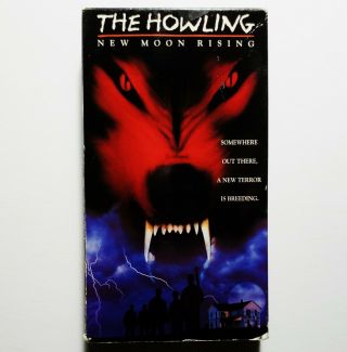 The Howling: Moon Rising (vhs,  1995) Rare Oop Werewolf Horror