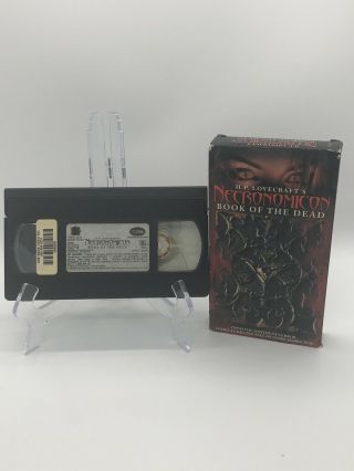 H.  P.  Lovecrafts Necronomicon: Book Of The Dead Vhs 1996 Rare