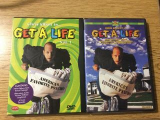 Get A Life Vol1 And Vol 2 (2 Dvd) Rare Rhino Home Video Rare