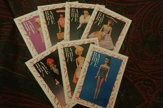 Vintage - 58 Cards - Barbie Trading Cards - 1959 - 1969 Outfits - (issued 1990)