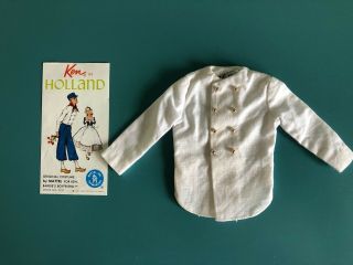Vintage Ken In Holland Paper Insert & Shirt 776