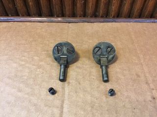Vintage Antique Hinges W/ Screws For Model 27 And Other Singer Sewing Machine