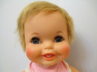 Darling Vintage All Vinyl & Plastic Tubsy Baby Doll by Ideal Toy Corp. ,  1967 2