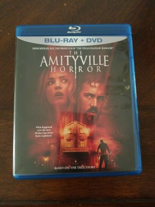 The Amityville Horror (blu - Ray/dvd,  2010,  2 - Disc Set) Combo Pack Remake Oop Rare