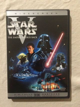 Star Wars : The Empire Strikes Back (dvd,  2004) Out Of Print Oop Rare