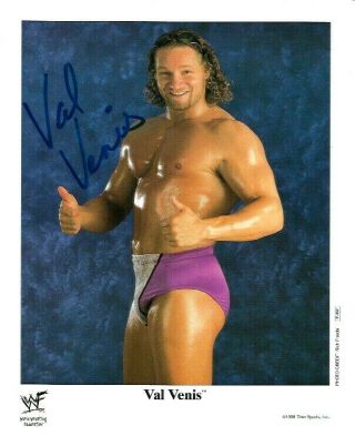 Wwe Val Venis P - 462 Hand Signed Autographed 8x10 Promo Photo With Very Rare