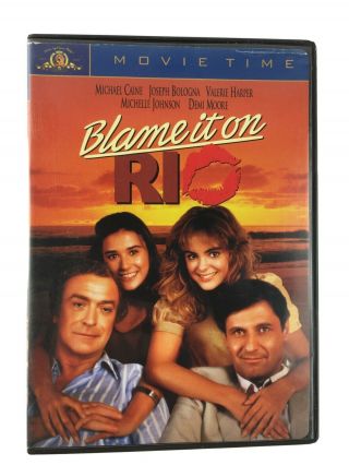 Blame It On Rio (dvd,  2001) Rare Htf Out Of Print Michael Caine