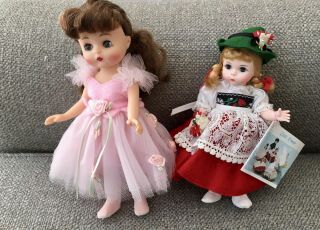 2 Vintage Dolls,  Effanbee & Madame Alexander
