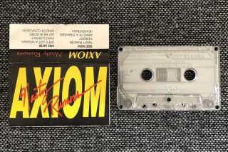 Axiom Nasty Rumors Demo Cassette Tape 1991 California Hair Metal Hard Rock Rare