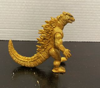 Rare Gold 4.  25” Godzilla Figure