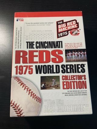 Cincinnati Reds 1975 World Series Dvds - Near Pristine Quality Rare Out Of Print