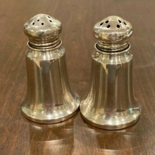 Vintage Revere Silversmith Silver Sterling Salt And Pepper Shakers 36g 2 1/2 "