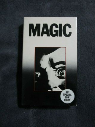 Magic 1978 Beta Not Vhs Embassy Entertainment 1983 Horror Dummy Rare