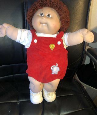 Vintage Coleco 1978 1982 Cabbage Patch Kid Boy Fully Dressed
