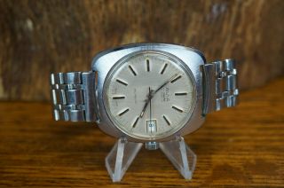 Vintage Avia Matic 17j Incabloc Automatic Mens Watch Wristwatch - Swiss Made