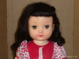 Vintage 14 In.  Soft Vinyl Hp Jointed Ideal Betsy Mccall Doll
