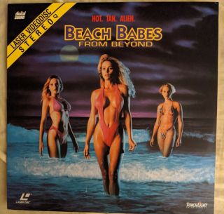 Beach Babes From Beyond (1993) Laserdisc—rare Joe Estevez Don Swayze