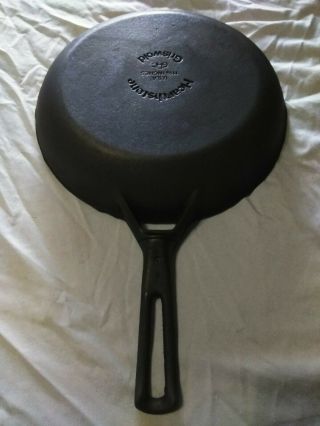 Rare Griswold Hearthstone Cast Iron Skillet 11 1/2 Inch Saute Pan