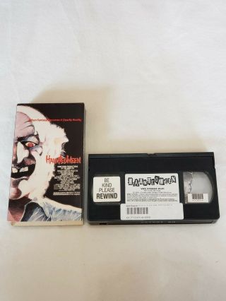 Rare Hauntedween (1991) - Hometown Productions - Sov Cult Horror Gore Vhs