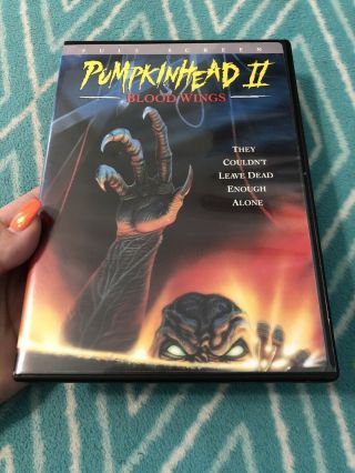 Pumpkinhead 2 Ii - Blood Wings - Dvd.  Rare.  Oop.  Horror