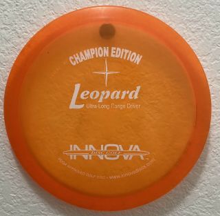 Innova Champion Edition Leopard 150.  3 Grams Gummy Rare 9/10