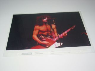 Kiss 8x12 Photo Paul Stanley Live Concert Hotter Than Hell Tour Rare Dec 1974 3