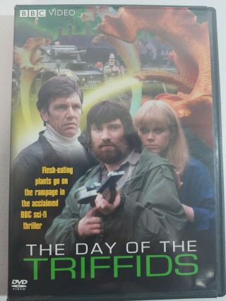 The Day Of The Triffids (dvd,  1981) Bbc Video Very Rare