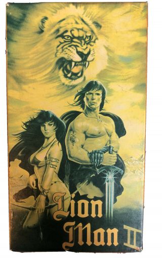 Lionman 2 The Witchqueen Rare Vhs Boomerang Video