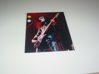 Kiss 8x10 Photo Gene Simmons Rare Live Concert Dressed To Kill Tour May 1975