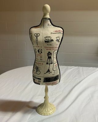 Tabletop Mannequin Dress Form Jewelry Display
