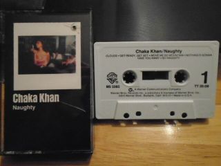 Rare Oop Chaka Khan Cassette Tape Naughty Whitney Houston Luther Vandross 1980