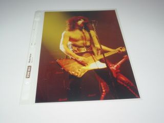 Kiss 8x12 Photo Paul Stanley Live Concert Hotter Than Hell Tour Rare Dec 1974 4