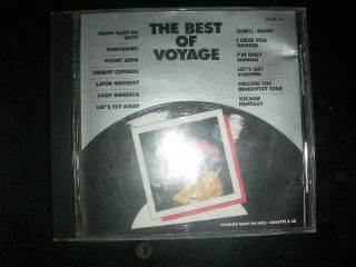Rare Disco Cd " The Best Of Voyage " Hot Productions Records 1991