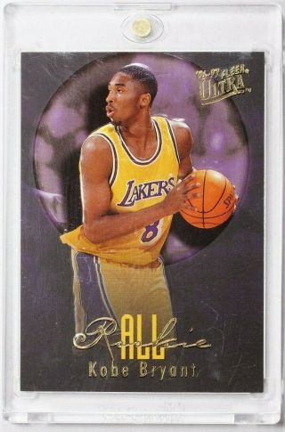 1996 - 97 Kobe Bryant Fleer Ultra All Rookie Rc 3 Rare (dr)